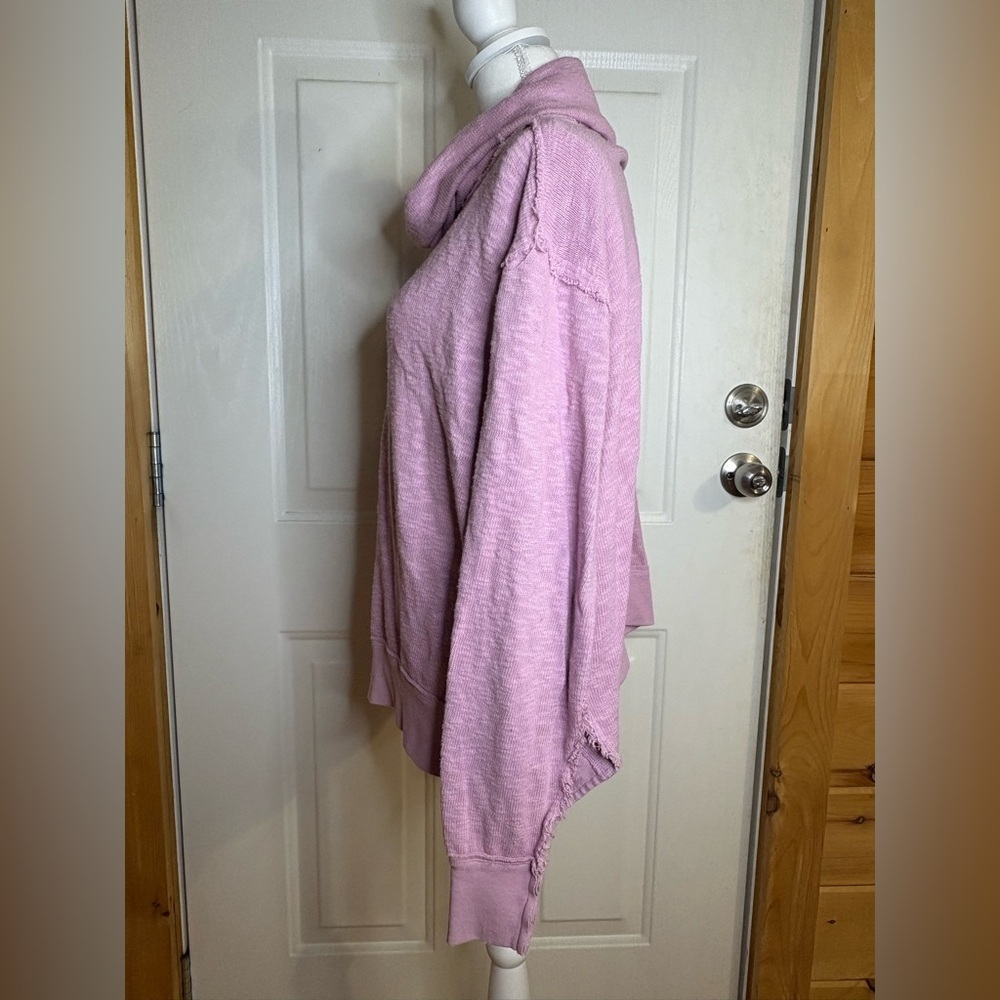 We The Free Pink/Lavender Timmy TurtleNeck Sweater size XS oversized - Picture 3 of 12